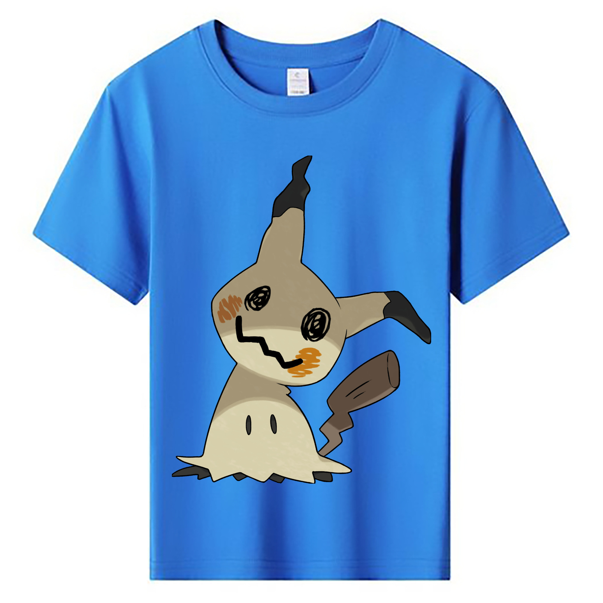 （画像用） ポケットモンスター Pokémon 綿100％キッズTシャツ（フロントプリント）